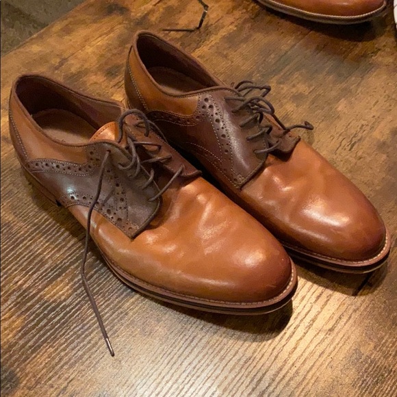 Johnston & Murphy Brown Dress shoes 10 - Picture 1 of 7